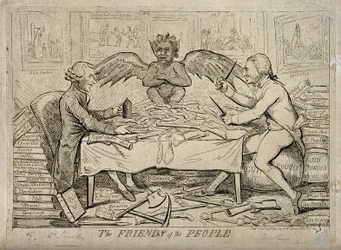 Joseph Priestleys och Thomas Paines republikanska solidaritet. 1792